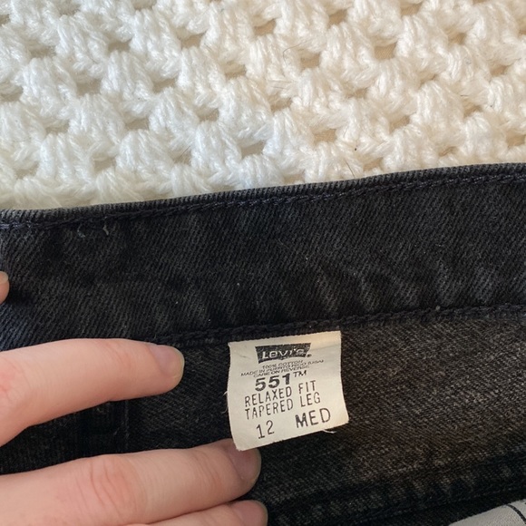 Levi’s 551s Washed Black - Picture 3 of 6